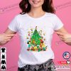 Snoopy Charlie Brown Decorate Christmas Tree Cute Shirt