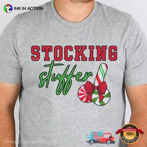 Stocking Stuffer Funny Christmas Couple Matching Shirt 2 InkInAction.com
