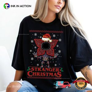 Stranger Christmas Creepy Demogorgon Shirt