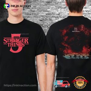Stranger Things Season 5 One Last Adventure 2 Sided Shirt