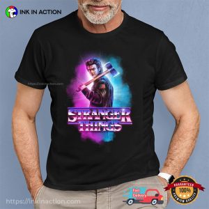 Stranger Things Season 5 Steve Harrington Metal Burst Shirt