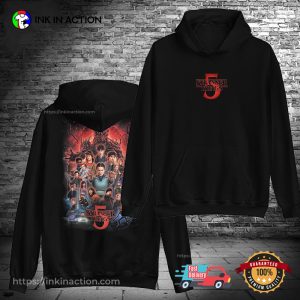 Stranger Things Ss 5 Coming Soon 2 Sided Shirt