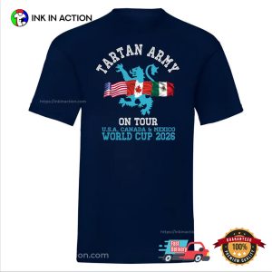 Tartan Army On Tour World Cup 2026 Shirt