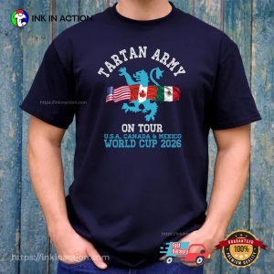 Tartan Army On Tour World Cup 2026 Shirt