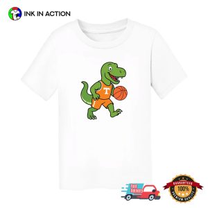 Tennessee Volunteers Dinosaur Basketball T-Shirt