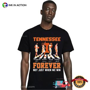 Tennessee Volunteers Men’s Basketball Abbey Road Forever T-shirt