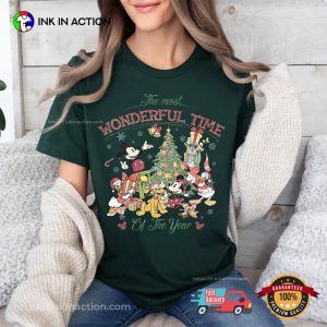 The Most Wonderful Time Of The Year Disney Christmas T-shirt
