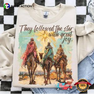Three Wise Men Oil Painting The Epiphany T-shirt