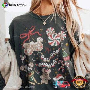 Vintage Disney Christmas Mickey Ear Comfort Colors Tee Vintage Disney Christmas Mickey Ear Comfort Colors Tee