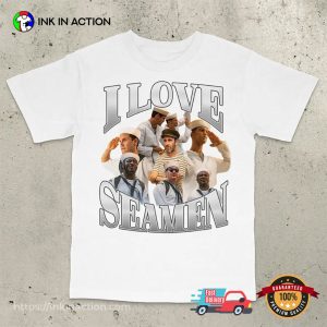 Vintage I Love Seamen Funny meme shirt 2 InkInAction.com