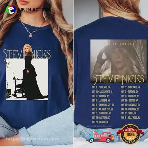 Vintage Rock Concert Stevie Nicks 2025 Tour T-shirt