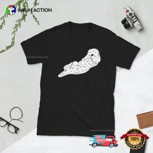 White Sea Otter Cute Animal Shirt 3 InkInAction.com