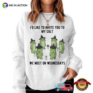 Witch Frogs Club Sarcastic Meme Frog Shirt 3 InkInAction.com