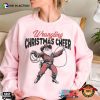 Wrangling Christmas Cheer Cowboy Santa Funny Shirt