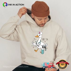 Xmas Silly Goose Nurse Respiratory Therapist Shirt