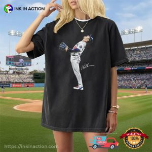 Yamamoto Yoshinobu Dodgers Champions Signature Comfort Colors Shirt