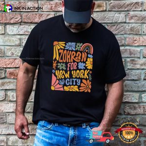 Zohran For New York City Groovy Democrats Shirt 2 InkInAction.com