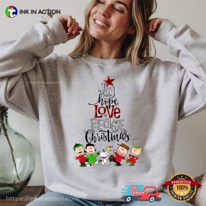 A Charlie Brown And Snoopy Christmas Celebration Shirt