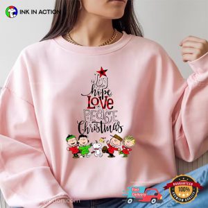 a charlie brown And Snoopy Christmas Celebration Shirt 2 InkInAction.com