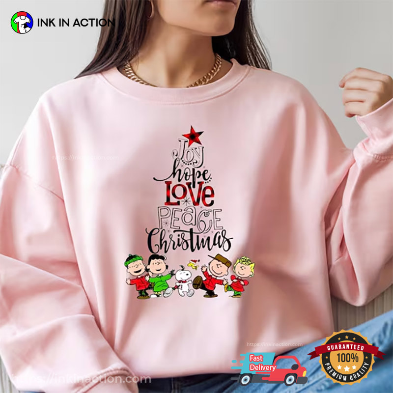 A Charlie Brown And Snoopy Christmas Celebration Shirt A Charlie Brown And Snoopy Christmas Celebration Shirt