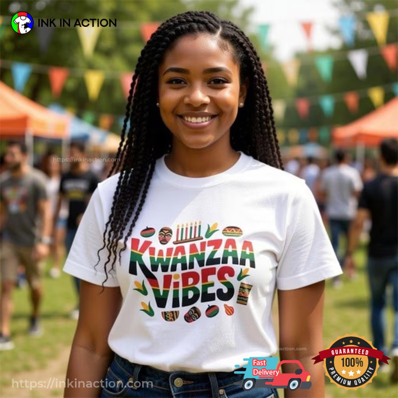 Holiday Kwanzaa Vibes, Kwanzaa Festival Shirt Holiday Kwanzaa Vibes, Kwanzaa Festival Shirt