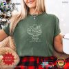 Western Christmas Cowboy Cactus Lights Comfort Colors Shirt
