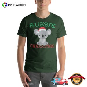 AUSSIE CHRISTMAS Cute Koala Xmas Shirt AUSSIE CHRISTMAS Cute Koala Xmas Shirt