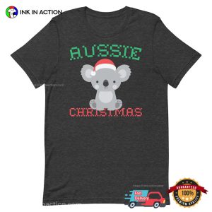 AUSSIE CHRISTMAS Cute Koala Xmas Shirt