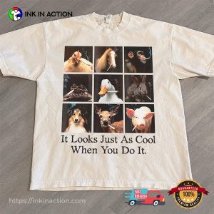 Animals smoking cigarettes meme shirt 2