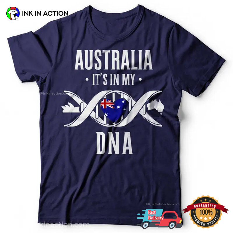 Australia DNA Heritage, Australia Pride Comfort Colors Shirt