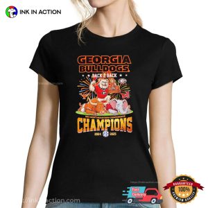 Back 2 Back Georgia Bulldogs Football SEC Champions 2025 Shirt 3 InkInAction.com