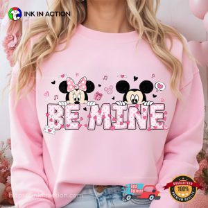 Be Mine Valentines Mickey And Minnie Shirt Be Mine Valentines Mickey And Minnie Shirt