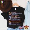 Big Fan Of Human Rights Political Minimalist T-shirt