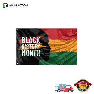 Black History Month Celebrations Flag 1 InkInAction.com