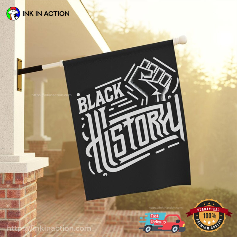 Black History Month Garden Flag No 2 Black History Month Garden Flag No 2