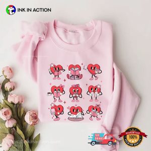 Book Lovers Valentines Teacher Valentine Gifts T-shirt 1 InkInAction.com