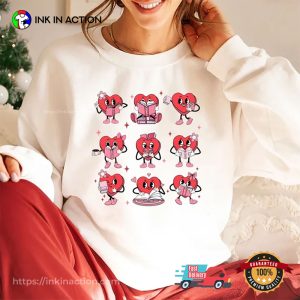 Book Lovers Valentines Teacher Valentine Gifts T shirt InkInAction.com