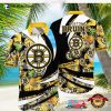 Boston Bruins GOAT NHL Hawaiian Shirt