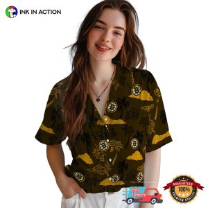 Boston Bruins hockey NHL Hawaiian Shirt 2 InkInAction.com