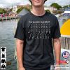 Braille Alphabet Letters And Braille Books Shirt