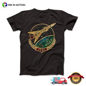 CCCP Soviet Vostok Vintage Soviet Union Shirt 3 InkInAction.com