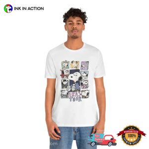Cartoon Dog Snoopy Eras Tour Shirt 1