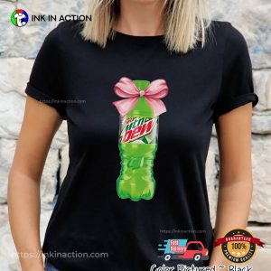 Coquette Diet Mountain Dew Trendy Soda T-shirt 1 InkInAction.com