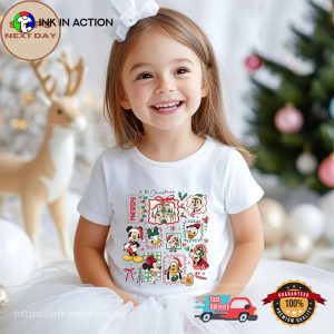 Coquette Merry Christmas Disney Xmas T-Shirt