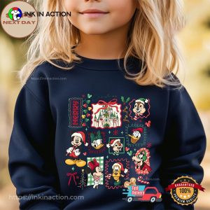 Coquette Merry Christmas Disney Xmas T Shirt 2 InkInAction.com