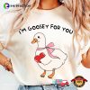 Coquette Valentine Goose Funny Valentine Shirt