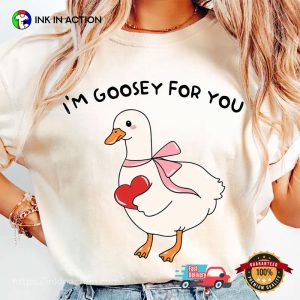 Coquette Valentine Goose Funny Valentine Shirt Coquette Valentine Goose Funny Valentine Shirt