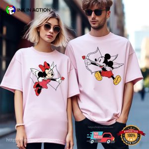 Cupid Mickey And Minnie Valentines Day Matching Shirt 3 InkInAction.com