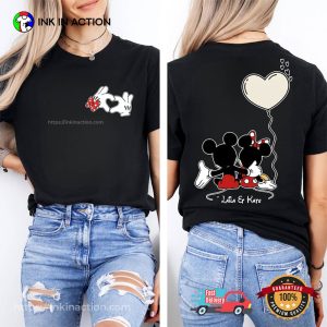 Custom Disney Mickey Minnie Valentines Day 2 Sided Shirt 2 InkInAction.com