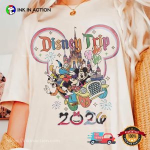 Custom Disney World Travel Disney Trip 2026 Comfort Colors Tee 3 InkInAction.com